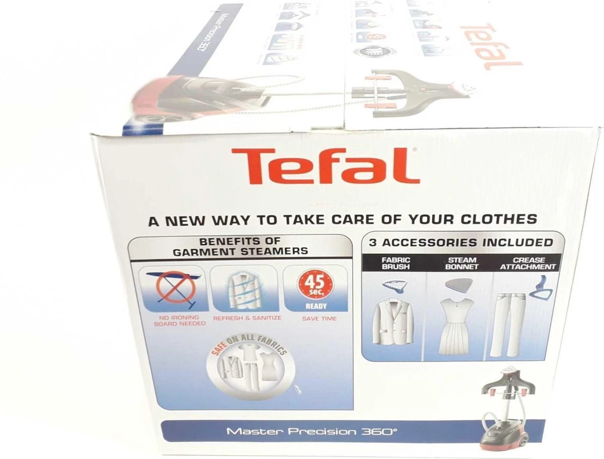 Tefal Master 360 IT6540 - Kledingstomer - Zwart 6 Tefal Master 360 IT6540 - Kledingstomer - Zwart - Afbeelding 6