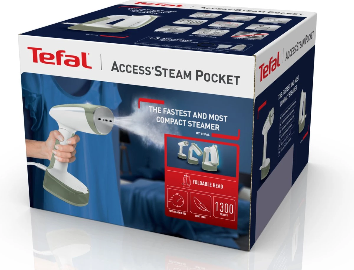 Tefal Access Steam Pocket DT3053 Kledingstomer 10 Tefal Access Steam Pocket DT3053 Kledingstomer - Afbeelding 10