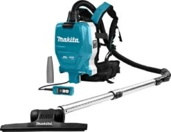 Makita DVC261ZX11 36V Li-Ion Accu Rugstofzuiger Body (2x 18V) Incl. 4-delige Stofafzuigset -Leifheit Store 1200x926