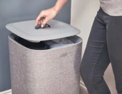 Tota Wasmand, 60 L, 2 Compartimenten, Grijs - Joseph Joseph -Leifheit Store 1200x927 1