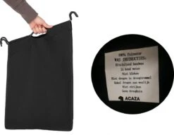 Acaza Stevige Wassorteerder - Wasmand Op Wieltjes Met 4 Uitneembare Vakken - 140L - Zwart -Leifheit Store 1200x927 2