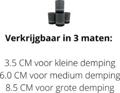 Minismus Wasmachine Trillingsdempers Set Van 4 Stuks - Zwart Vibratie Demper Pads - Antislipmatjes - Trillingsmat 6 CM 12 Minismus Wasmachine Trillingsdempers Set Van 4 Stuks - Zwart Vibratie Demper Pads - Antislipmatjes - Trillingsmat 6 CM -Leifheit Store 1200x927 7