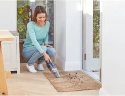 Royalty Line Steelstofzuiger Draadloos 2-in-1 Met Kruimelzuiger - Stofzuiger Zonder Zak - Stofzuiger Draadloos - Lichtgewicht - Vacuum Cleaner - Geïntegreerde Reiniger - Grijs -Leifheit Store 1200x928 2