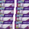 Swiffer WetJet Reinigingsdoekjes - Voordeelverpakking 8 X 10 Navullingen