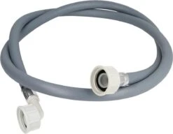 Wasmachine Slang Aanvoerslang 2,50 Mtr. 3/4" Recht - 3/4" Haaks