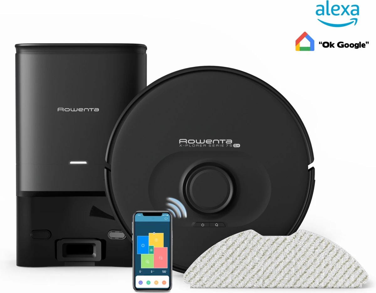 Rowenta X-Plorer RR8585 - Robotstofzuiger - Automatisch Leegstation 1 Rowenta X-Plorer RR8585 - Robotstofzuiger - Automatisch Leegstation