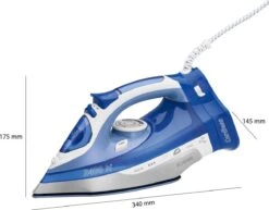 Bomann DB 6006 CB - Stoomstrijkijzer - Draadloos - 2400W - Blauw/Wit -Leifheit Store 1200x938 4