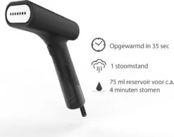 SteamOne DTC75 Black - Handstomer - Kledingstomer -Leifheit Store 1200x942 4