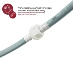 Fyveli Wasmachine Verlengslang - 1,5 Meter - 3/4" Aansluiting - Eenvoudig Bestaande Aanvoerslang Verlengen 10 Fyveli Wasmachine Verlengslang - 1,5 Meter - 3/4" Aansluiting - Eenvoudig Bestaande Aanvoerslang Verlengen -Leifheit Store 1200x944 4