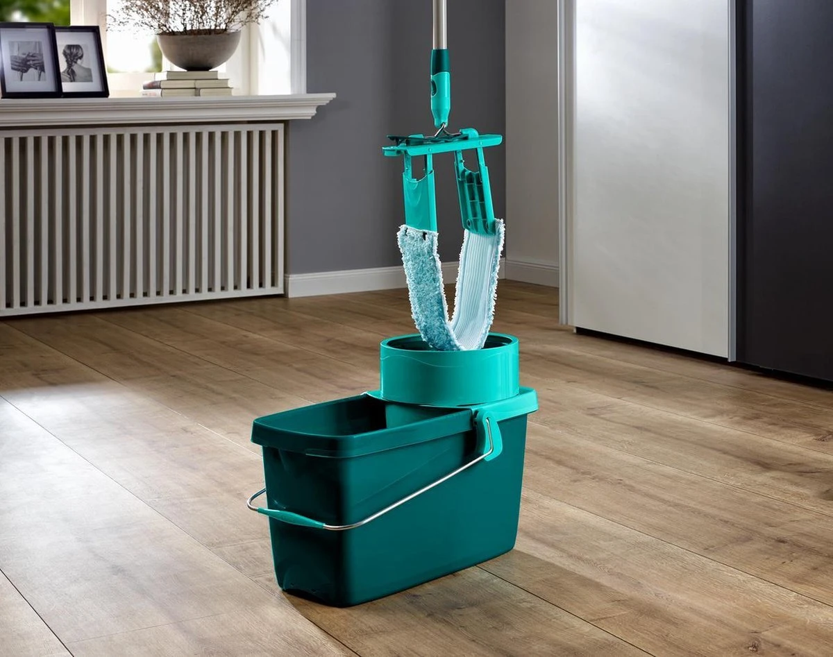 Leifheit Clean Twist Vloerwisser M - 33 Cm - Compleet Systeem - 33 Cm Wisbreedte - 6 Liter Emmer 14 Leifheit Clean Twist Vloerwisser M - 33 Cm - Compleet Systeem - 33 Cm Wisbreedte - 6 Liter Emmer - Afbeelding 14