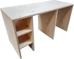 Wasmachine Ombouw Kast Nieuw Steigerhout Voor 2 Machines En 1 Vak Met Plankjes -Leifheit Store 1200x952 8