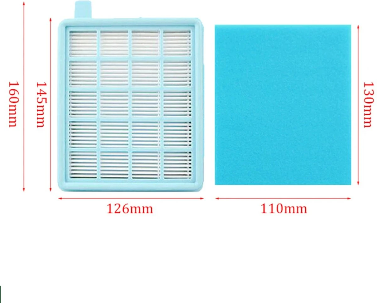 2x HEPA Filter Set Voor Philips PowerPro Compact/Active Series Stofzuiger – Stofzuigerfilter Filterset Vervangingsset FC8058/01 2 2x HEPA Filter Set Voor Philips PowerPro Compact/Active Series Stofzuiger – Stofzuigerfilter Filterset Vervangingsset FC8058/01 - Afbeelding 2