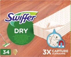 Swiffer Vloerdoekjes Houten Vloeren - Parket - Laminaat - 34 Stuks -Leifheit Store 1200x968
