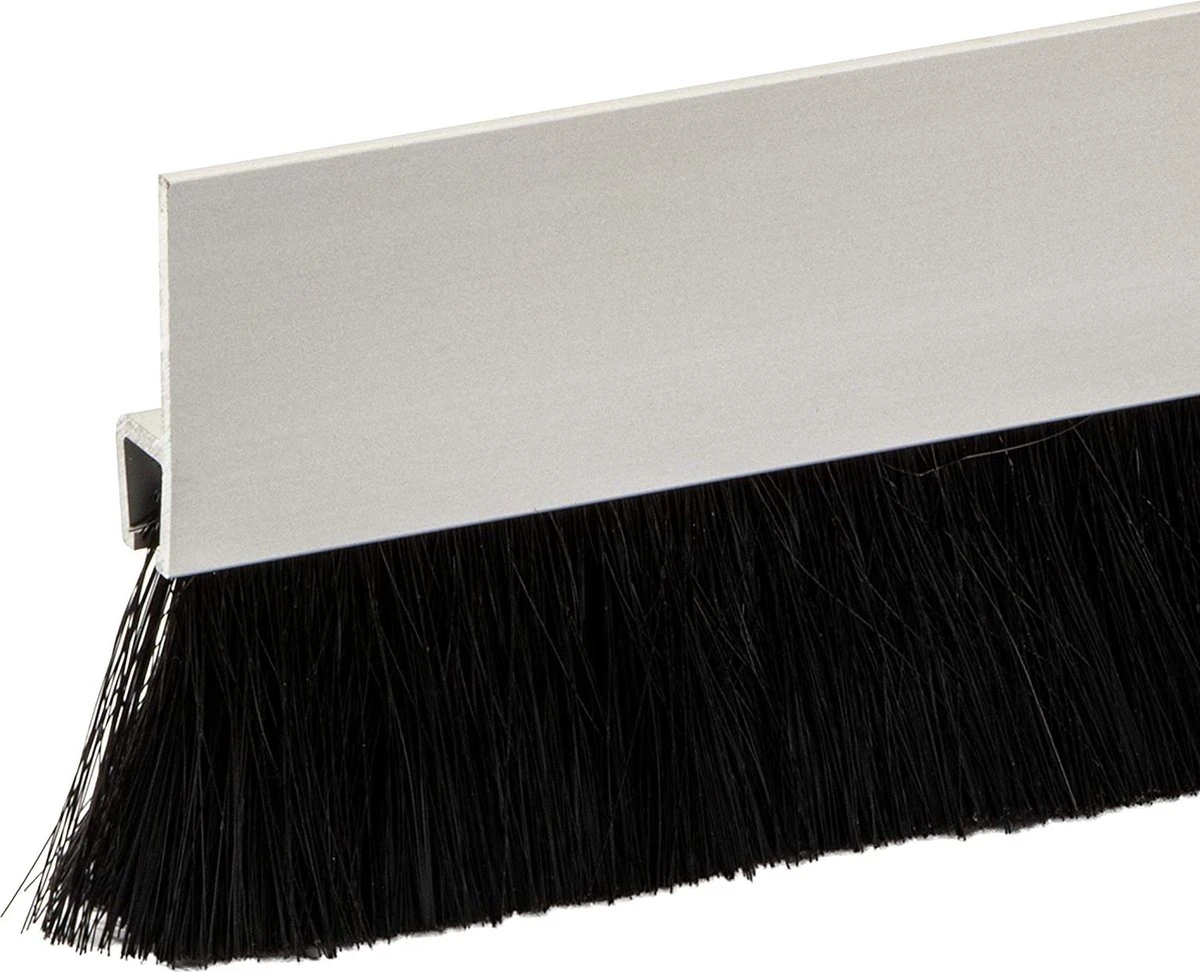 Deurborstel - Stripborstel - 90 Cm Aluminium H-profiel - Woonaccessoires - Deurstrip 8 Deurborstel - Stripborstel - 90 Cm Aluminium H-profiel - Woonaccessoires - Deurstrip - Afbeelding 8