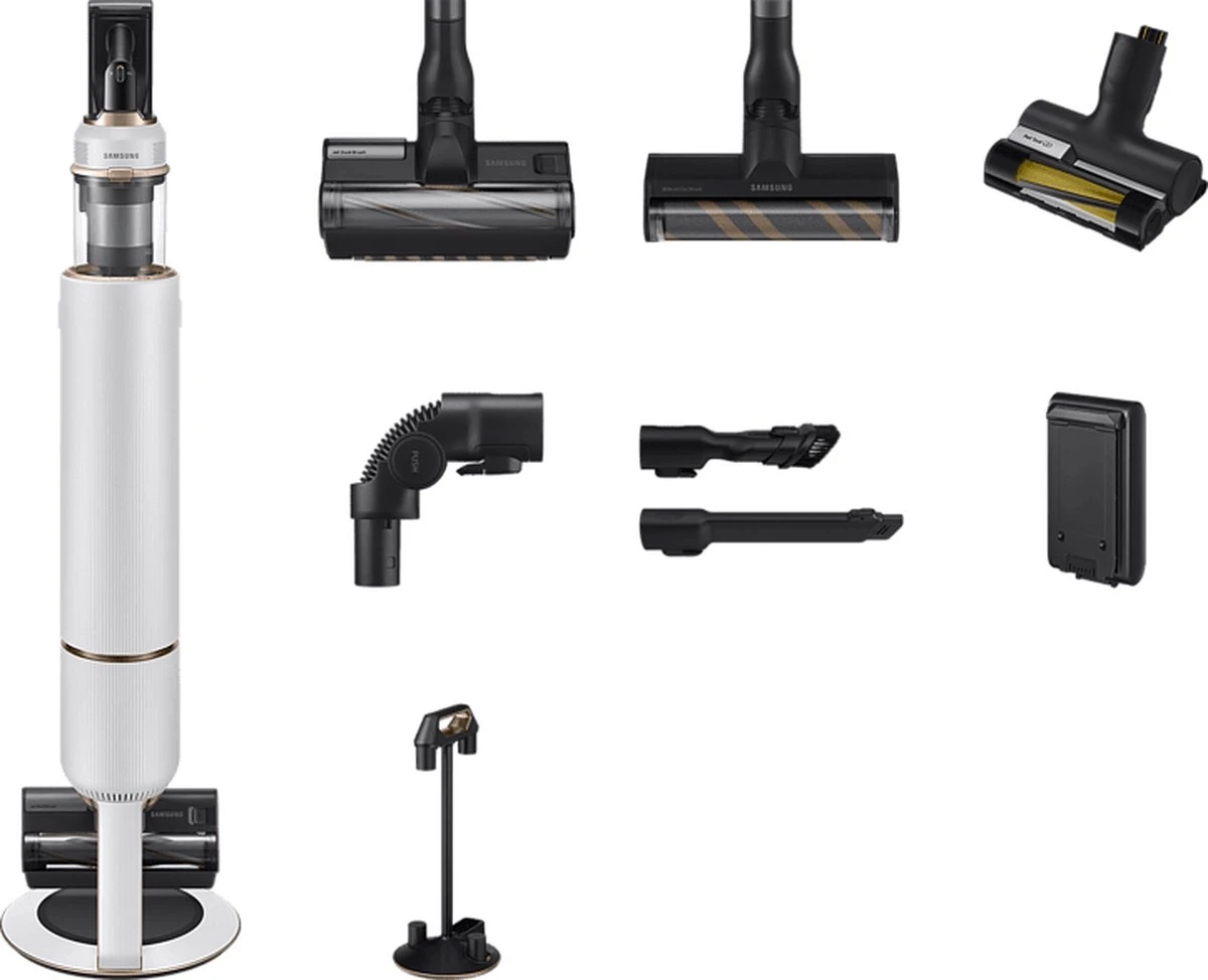 Samsung Bespoke Jet - VS20A95843W - Steelstofzuiger Misty White 1 Samsung Bespoke Jet - VS20A95843W - Steelstofzuiger Misty White