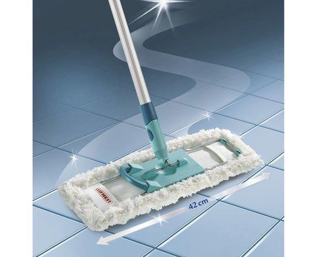 Leifheit Profi Overtrek Vloerwisser Xl - 42 Cm Gevouwen Cotton Plus 5 Leifheit Profi Overtrek Vloerwisser Xl - 42 Cm Gevouwen Cotton Plus - Afbeelding 5