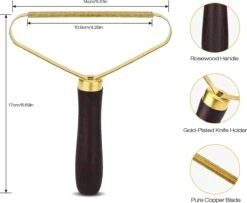 Merkloos Pluizenverwijderaar Deluxe - Goud - Kledingontpluizer - Ontpluizer -Draagbare Lint Remover - Verwijdert Pluisjes - Voor Tapijt - Wollen Kleding - Makkelijk Mee Te Nemen -Leifheit Store 1200x984 7