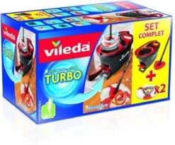 Vileda TURBO 2in1 - Pedaalsysteem Met 2 Navullingen -Leifheit Store 1200x996 2