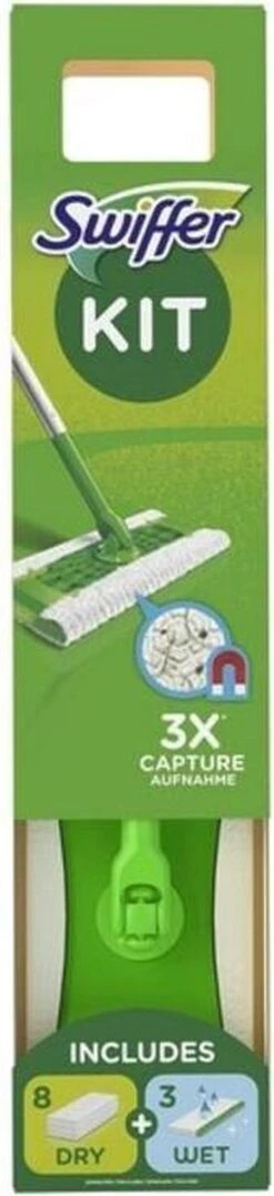 Swiffer Starterskit Vloerwisser Met 8 Stofdoeken En 3 Natte Doeken -Leifheit Store 275x1200