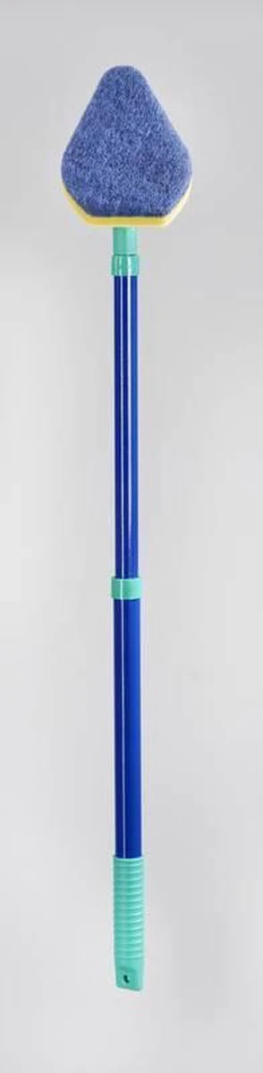 GENERIC Badkamer-/tegelwisser Blitz-Blank, 4-delig, Met Telescopische Handgreep & Dubbelzijdige Spons 3 GENERIC Badkamer-/tegelwisser Blitz-Blank, 4-delig, Met Telescopische Handgreep & Dubbelzijdige Spons - Afbeelding 3