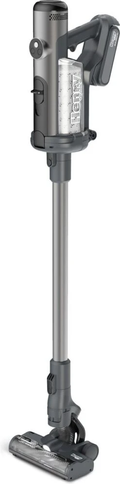 Numatic HEN100G - Henry Quick Draadloze Steelstofzuiger Grijs - Met Zak