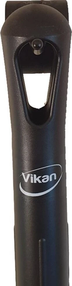 Vikan Vloertrekker Met Steel Zwart - 40 Cm Vloerwisser - Kunststof Steel - Ophanghaak - Watertrekker In Badkamer -Leifheit Store 302x1200 2