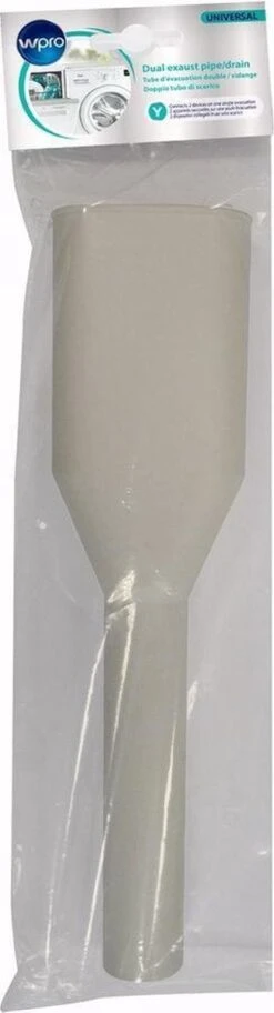 Wpro - Y-stuk Afvoer Voor Wasmachine, Vaatwasser En Condensdroger - PVC - Wit -Leifheit Store 325x1200 1