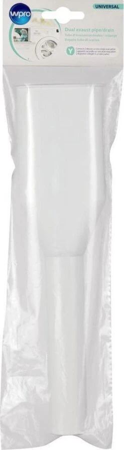 Wpro - Y-stuk Afvoer Voor Wasmachine, Vaatwasser En Condensdroger - PVC - Wit -Leifheit Store 332x1200 2