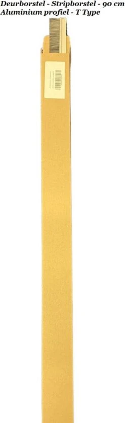 Deurborstel - Stripborstel - 90 Cm - Aluminium Profiel - T Type- Woonaccessoires - Deurstrip -Leifheit Store 355x1200