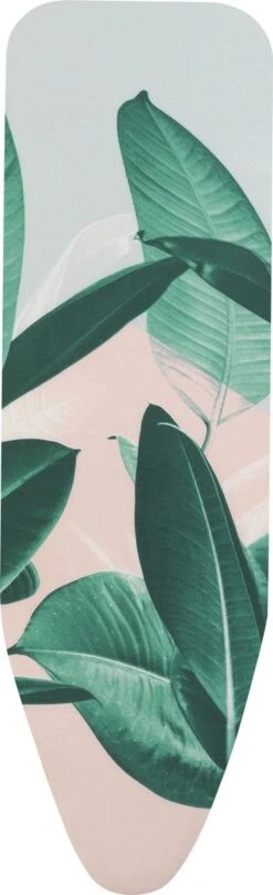 Brabantia Strijkplankhoes B - 124 X 38 Cm - Tropical Leaves - Complete Set