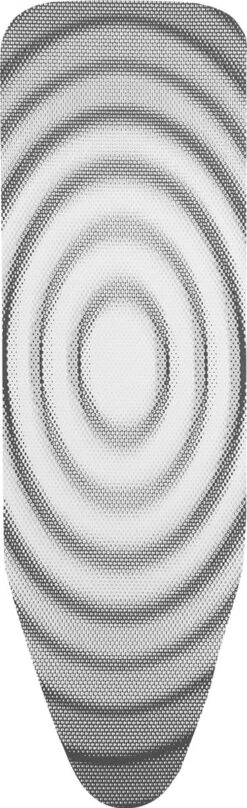 Brabantia Strijkplankhoes B - 124 X 38 Cm - Titan Oval - Complete Set