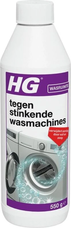 HG Tegen Stinkende Wasmachines - 550gr - Verwijdert Aanslag En Vuil In De Afvoerleidingen - Voor 5 Behandelingen -Leifheit Store 374x1200 3