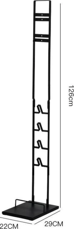 Merkloos TDR - Stofzuiger Opbergrek - Houder - Geschikt Voor Dyson V6 V7 V8 V10 V11 V12 V15-zwart -Leifheit Store 391x1200 1