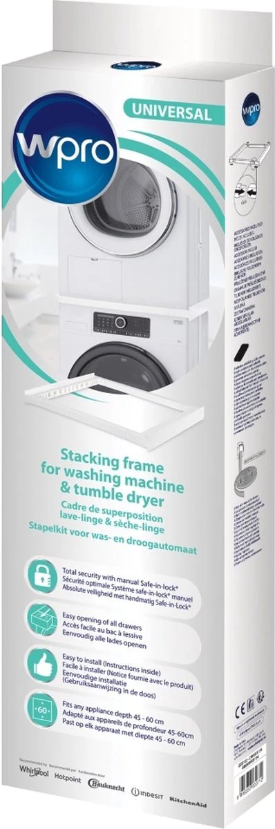 WPRO - UNIVERSELE TUSSENKADER WASMACHINE / DROGER Zonder La - C00565134 1 WPRO - UNIVERSELE TUSSENKADER WASMACHINE / DROGER Zonder La - C00565134