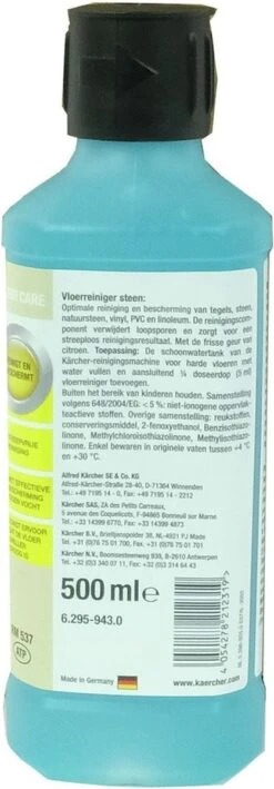 Kärcher Vloerreinigingsmiddel STEEN - RM 537 - 500 Ml -Leifheit Store 418x1200