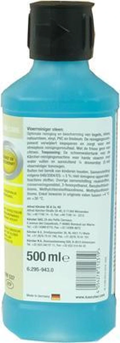 Kärcher Vloerreinigingsmiddel UNIVERSEEL - RM 536 - 500ml 7 Kärcher Vloerreinigingsmiddel UNIVERSEEL - RM 536 - 500ml - Afbeelding 7