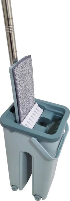 Aqua Laser Easy Flat Mop - Dweil - Blauw -Leifheit Store 423x1200