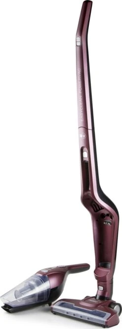 PRIMO PR508SV Stofzuiger Zonder Zak - 2-in-1 Steelstofzuiger Draadloos - Kruimelzuiger - HEPA Filter - Bordeaux -Leifheit Store 445x1200 1