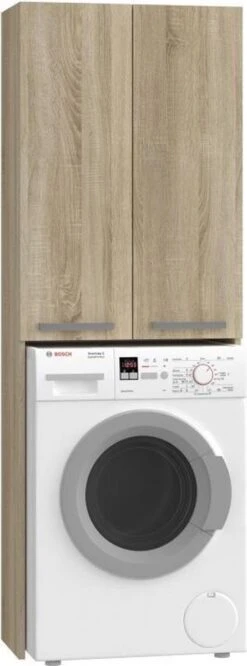 Wasmachine Opbouwkast-Wasdroger-Kast-Ombouwmeubel