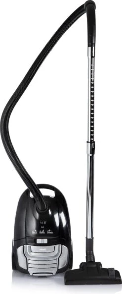 PRIMO PR505VC Stofzuiger - Met Stofzak - Incl. 4 Zakken - Combizuigmond - Zwart