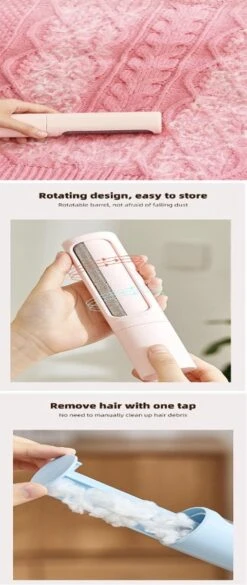 Merkloos Nieuw! - Pluizenverwijderaar - Ontpluizer - Kledingroller – Pluizenroller - Kleefroller - Kledingborstel - Ontpluizer - Pluizentondeuse - Huisdierhaar Verwijderaar -Leifheit Store 507x1200 3