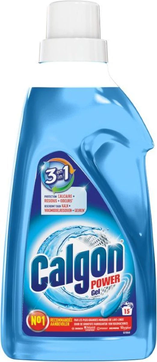 Calgon 3 In 1 Power Gel Wasmachine Reiniger En Anti Kalk - 750 Ml X6 3 Calgon 3 In 1 Power Gel Wasmachine Reiniger En Anti Kalk - 750 Ml X6 - Afbeelding 3