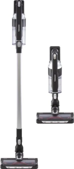 Tomado TVC0501B - Steelstofzuiger - Snoerloos – Incl. Kruimelzuiger – Zwart -Leifheit Store 524x1200 1