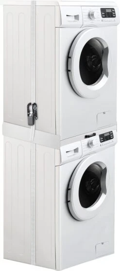 Stapelkit Universeel Tussenstuk Met Handdoekhouder Wit -Leifheit Store 532x1200 2