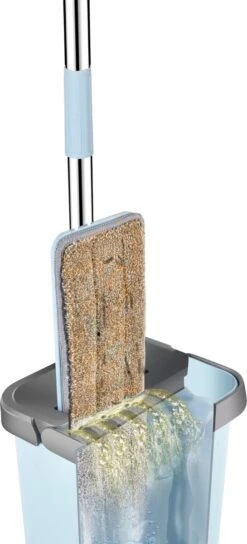 Benson Vloerwisser + Emmerset Compact + Microvezel Pad | Dweil -Leifheit Store 545x1200 1