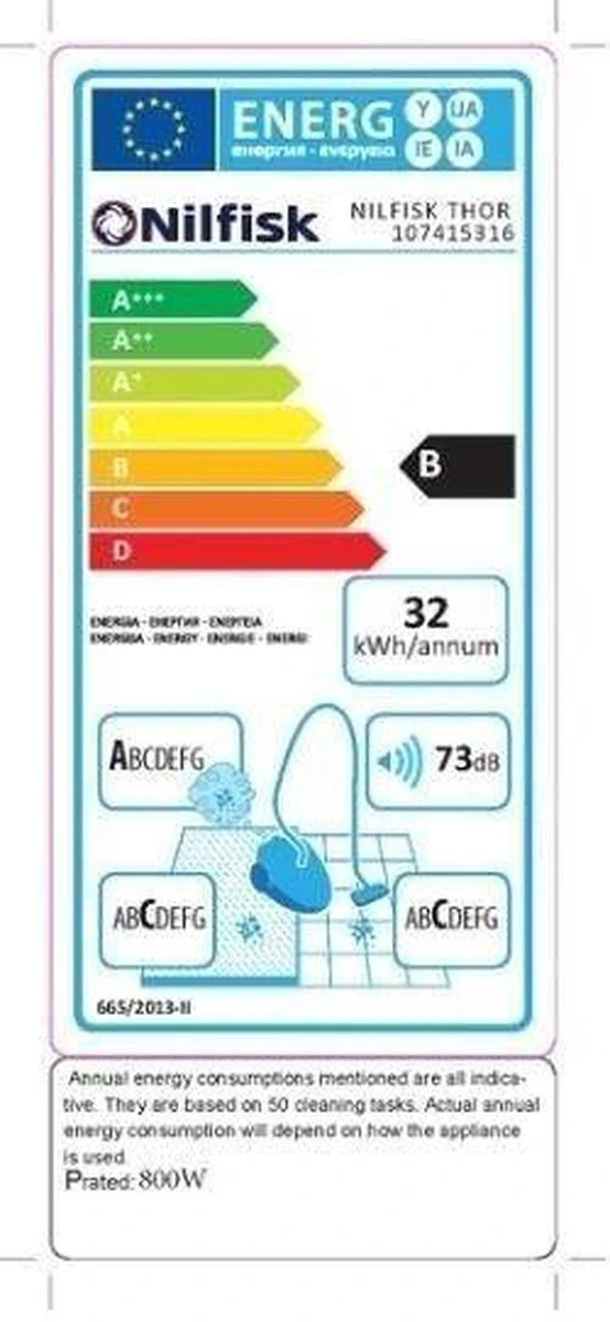 Nilfisk Thor - Stofzuiger Met Zak 3 Nilfisk Thor - Stofzuiger Met Zak - Afbeelding 3