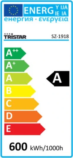 Tristar SZ-1918 - Steelstofzuiger - Met Snoer -Leifheit Store 557x1200