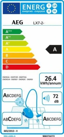 AEG LX7-2-DB - Stofzuiger Zonder Zak - Stofzuigers Zonder Stofzak - Zakloos - Hepa 13 -Leifheit Store 562x1200 2