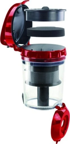 Herenthal Stofzuiger Zonder Zak - 3 Liter - Cyclonische Stofzuiger - Stofzuigers - 5 Niveaus Filtering- Sterke Zuigkracht - Vacuum Cleaner - Compact En Licht - Gemakkelijk Schoon Te Maken - Rood -Leifheit Store 584x1200 3