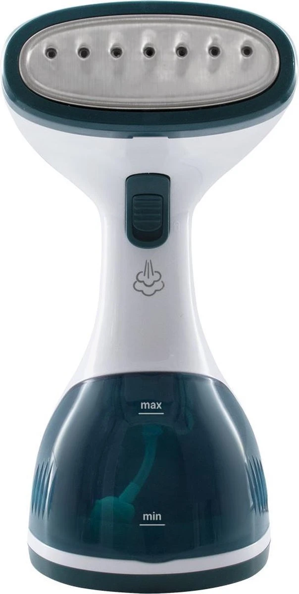 Tomado TSH1201W - Kledingstomer - 1200 Watt - RVS Zool - Wit/turquoise 3 Tomado TSH1201W - Kledingstomer - 1200 Watt - RVS Zool - Wit/turquoise - Afbeelding 3